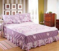 绗缝全棉斜纹四件套 舒适与美观兼具的1.2米床品选择